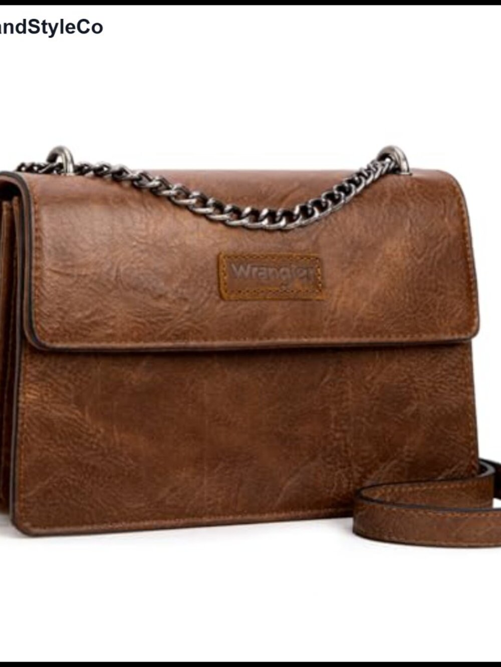Wrangler Crossbody Purse Clutch Wallet Chain Strap Magnetic Snap